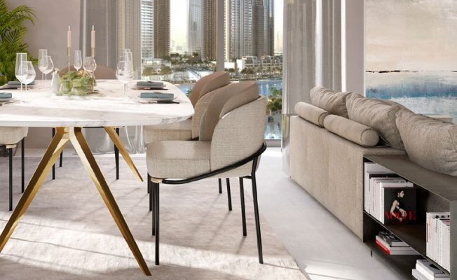 شقة 2 غرف نوم بمساحة 92 م2 في مشروع سيرف السكني من اعمار العقارية في دبي | موقع عقاراتي