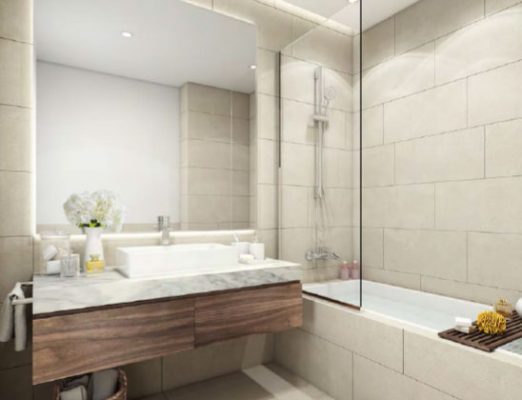 شقة 2 غرفة نوم بمساحة 100.7م2 في مشروع اصايل مدينة جميرا ليفينج من شركة دبي القابضة