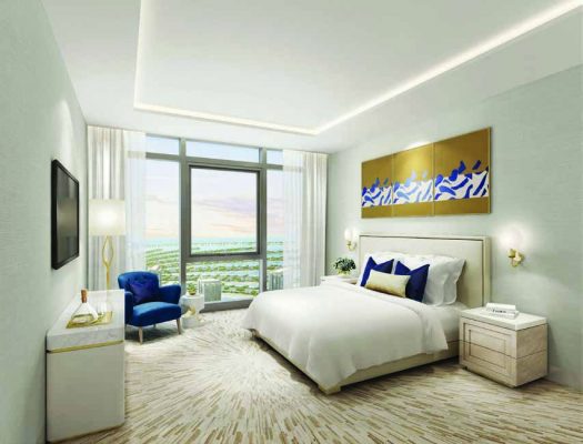 شقة 2 غرفة نوم بمساحة 171.1 م2 في مشروع ذا بالم تاور من نخيل العقارية في دبي
